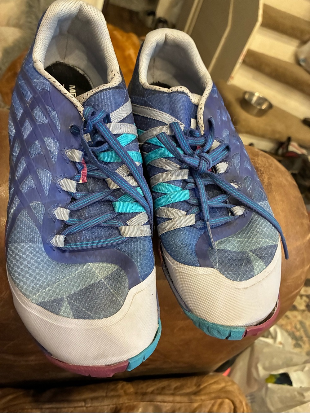 Merrell Women's Blue Teal Athletic Shoes